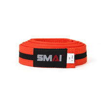 Load image into Gallery viewer, Coloured Belts - BLACK Striped