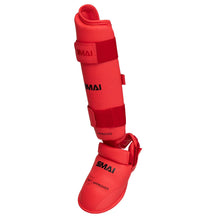 Load image into Gallery viewer, Foot & Shin Guard (Pair) - (Red or Blue) - (WKF Approved)