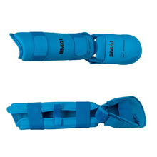 Load image into Gallery viewer, Foot & Shin Guard (Pair) - (Red or Blue) - (WKF Approved)