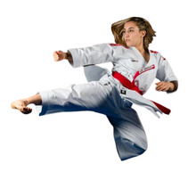 Load image into Gallery viewer, Kaminari X - Kata Gi - (White Shoulders) - (WKF Approved)
