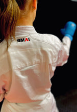 Load image into Gallery viewer, INAZUMA - WKF APPROVED KUMITE GI (Red/Blue/White)
